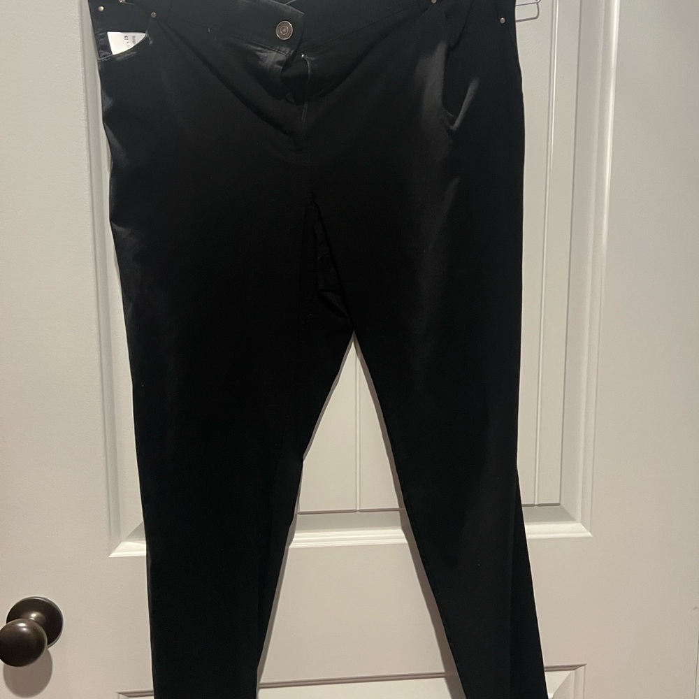 Black Slim Fit Pants